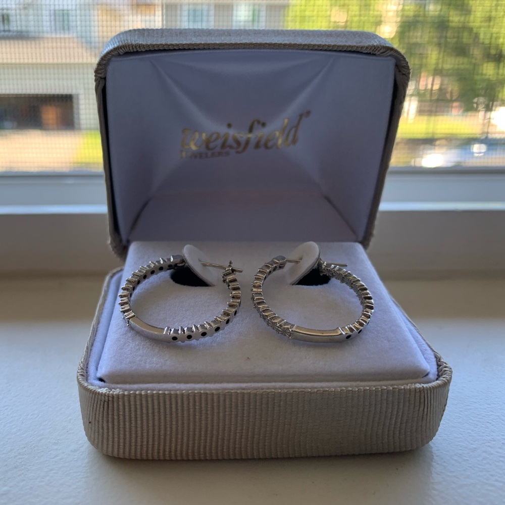 Sterling Silver Hoops